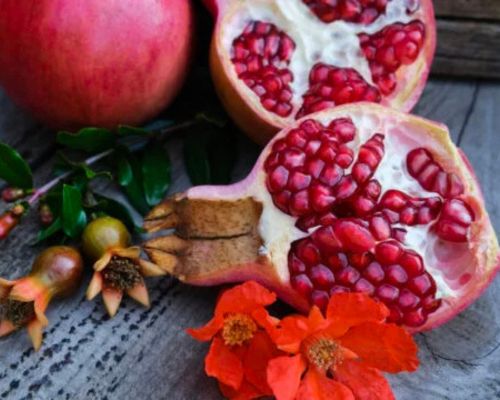 Fresh Pomegranates Export Image